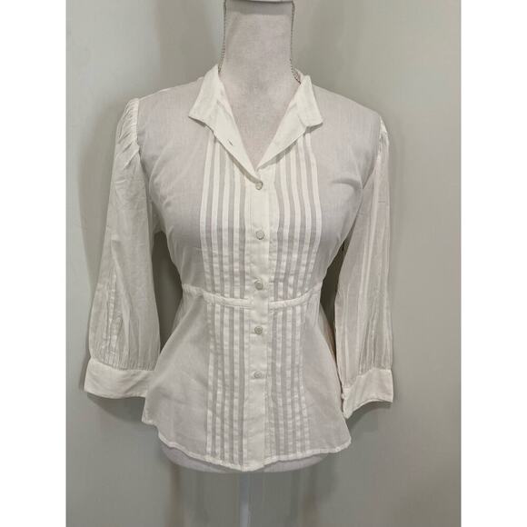 Neem NWT Ruth Top in White - Picture 1 of 9